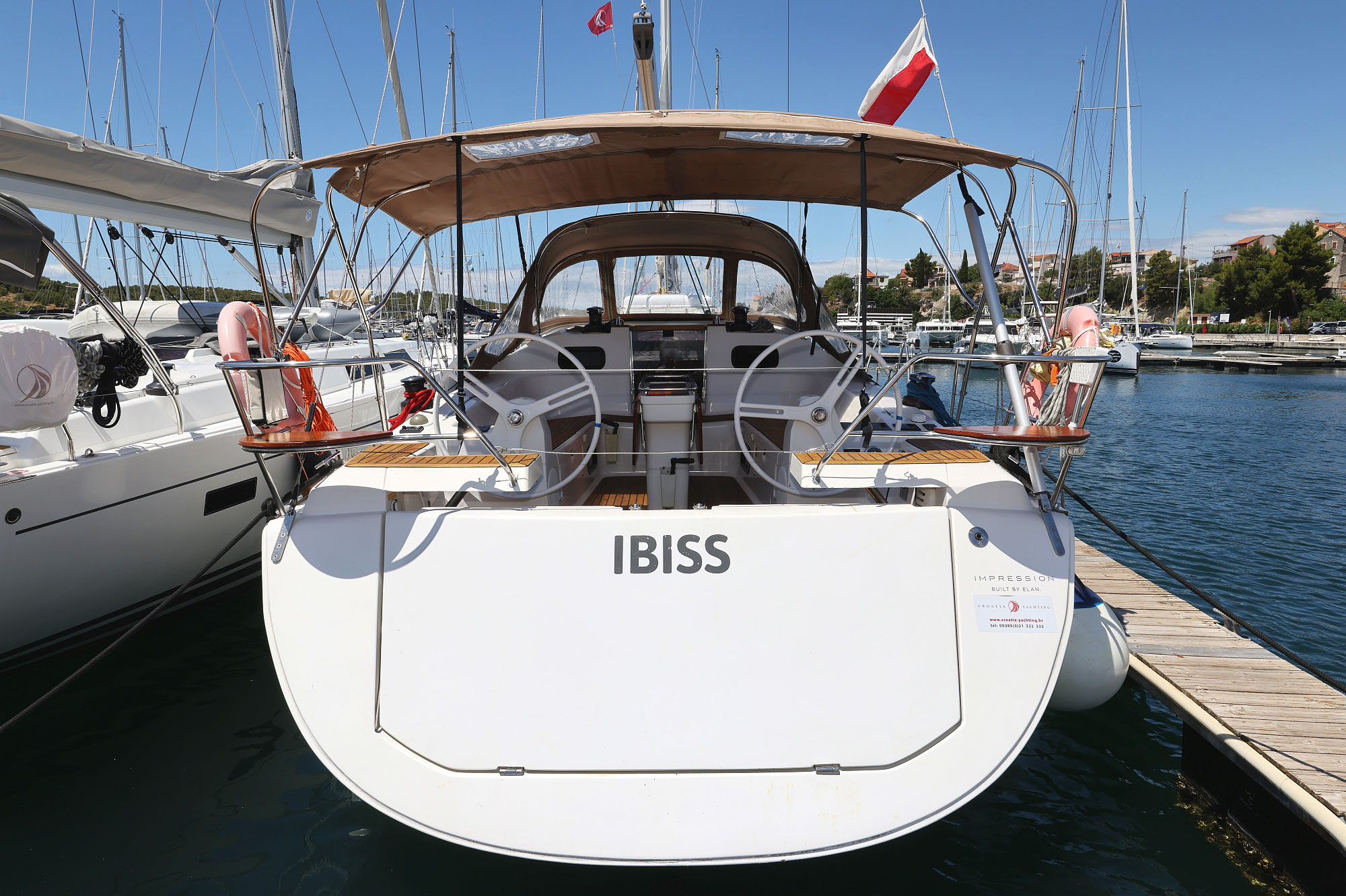 Yachtcharter Elan45Impression Ibiss