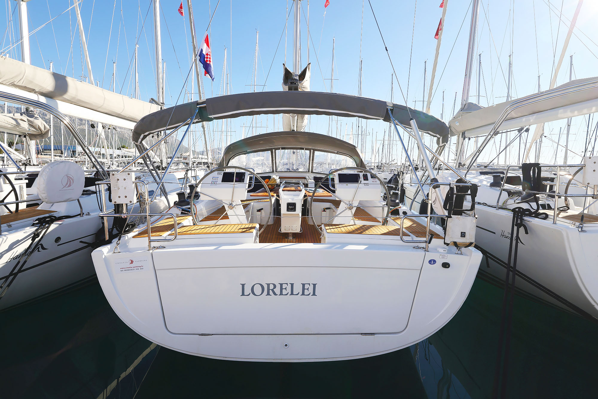Yachtcharter Hanse455 Lorelei
