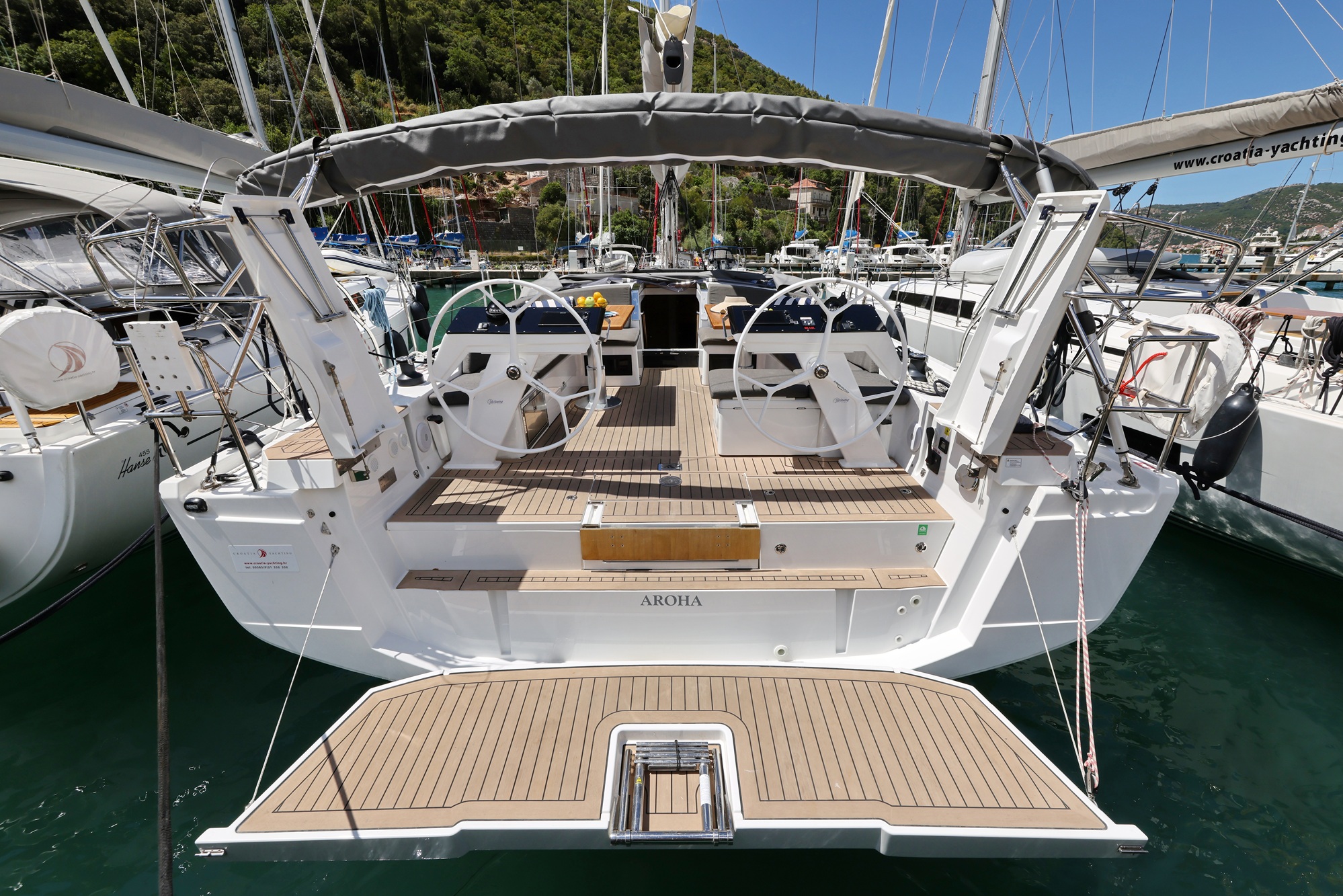 Yachtcharter Hanse460 Aroha
