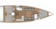 Yachtcharter Dufour390GrandLarge Stella Marie IV 15