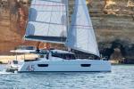 Yachtcharter FountainePajotElba45 42cab Karina 1