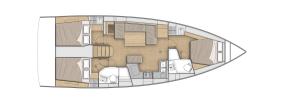 Yachtcharter Oceanis40 First Touch 1