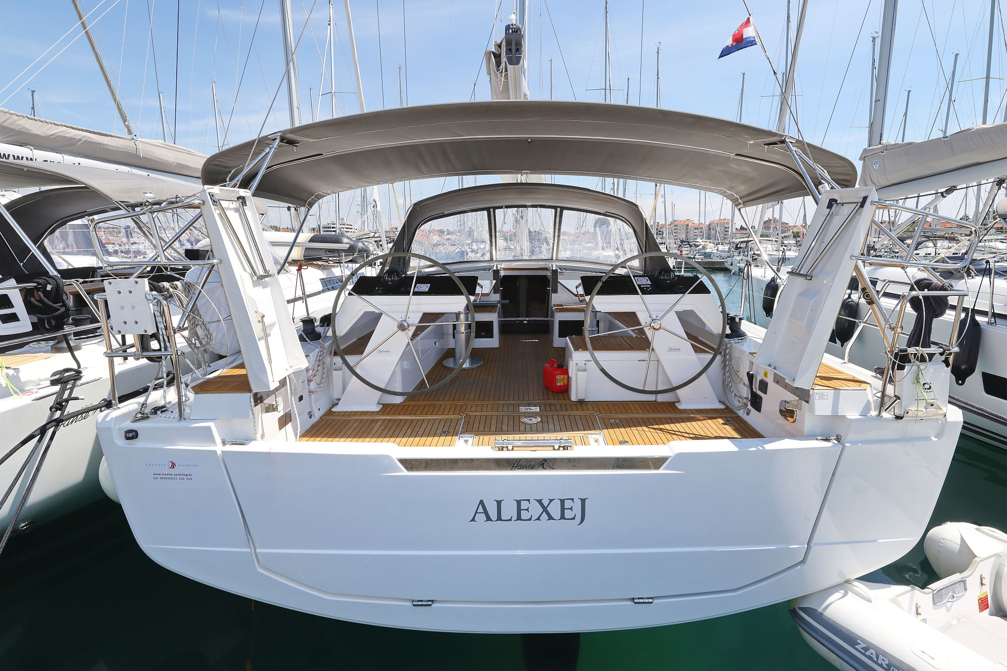 Yachtcharter Hanse460 Alexej