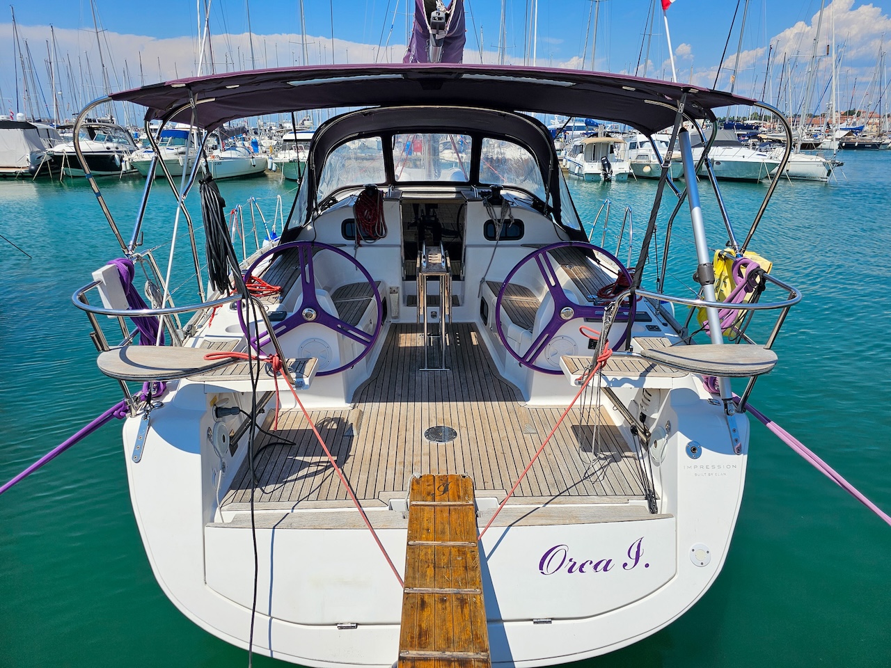 Yachtcharter Elan40Impression Orca