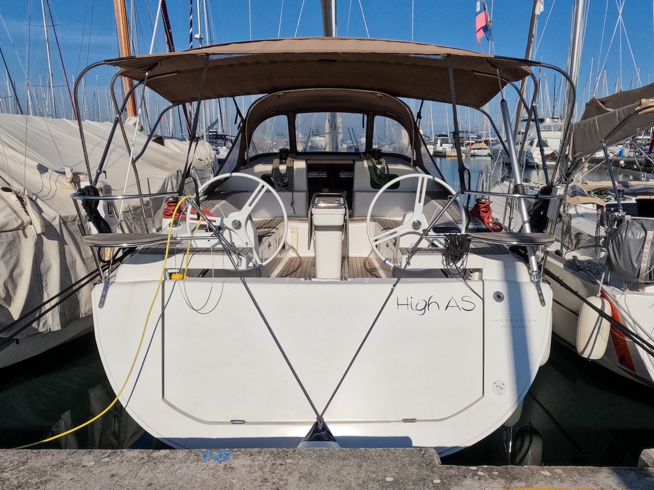 Yachtcharter Elan45Impression High AS