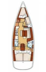 Oceanis43Family-layout Innenansicht
