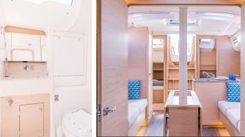 DUFOUR37-7 Innenansicht