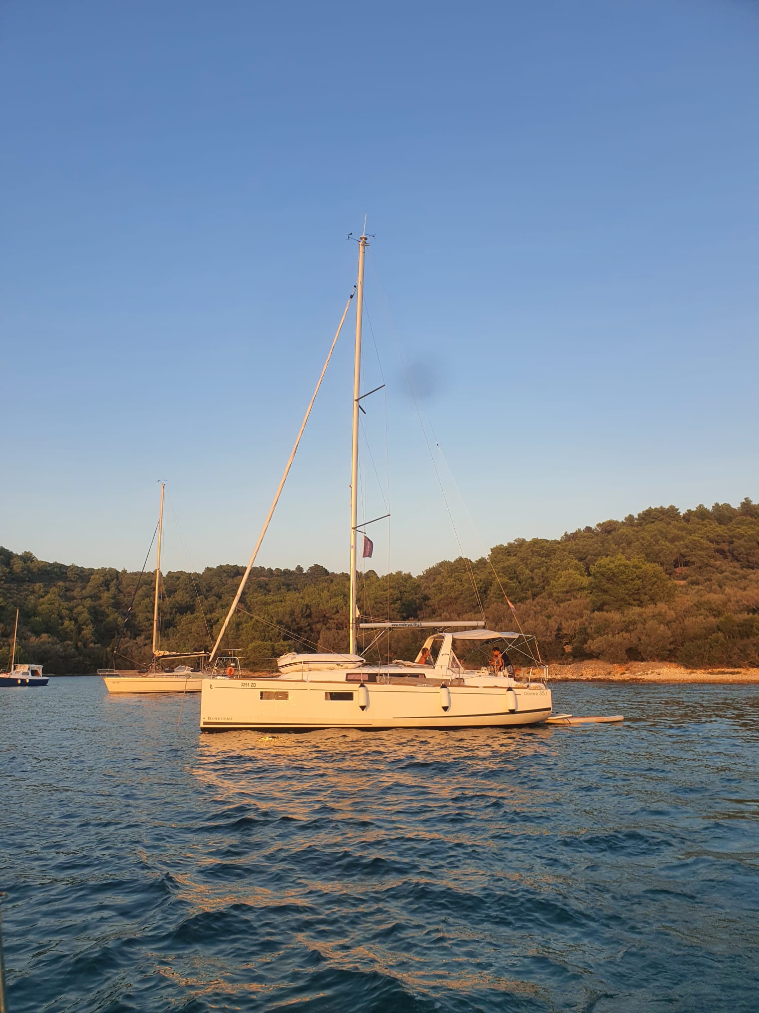 Yachtcharter Oceanis35 Idila