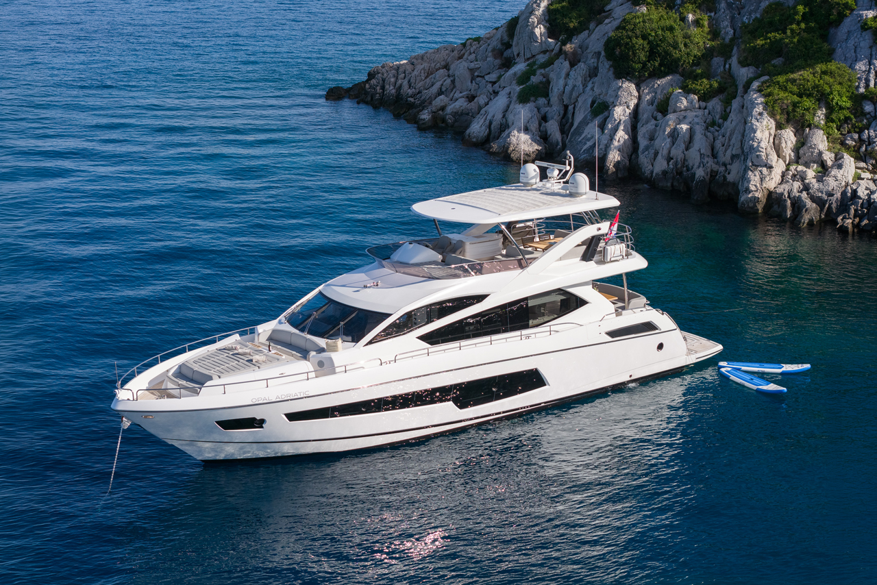Yachtcharter Sunseeker75 Opal Adriatic