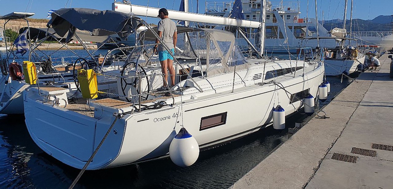 Yachtcharter Oceanis46 Enjoyablue
