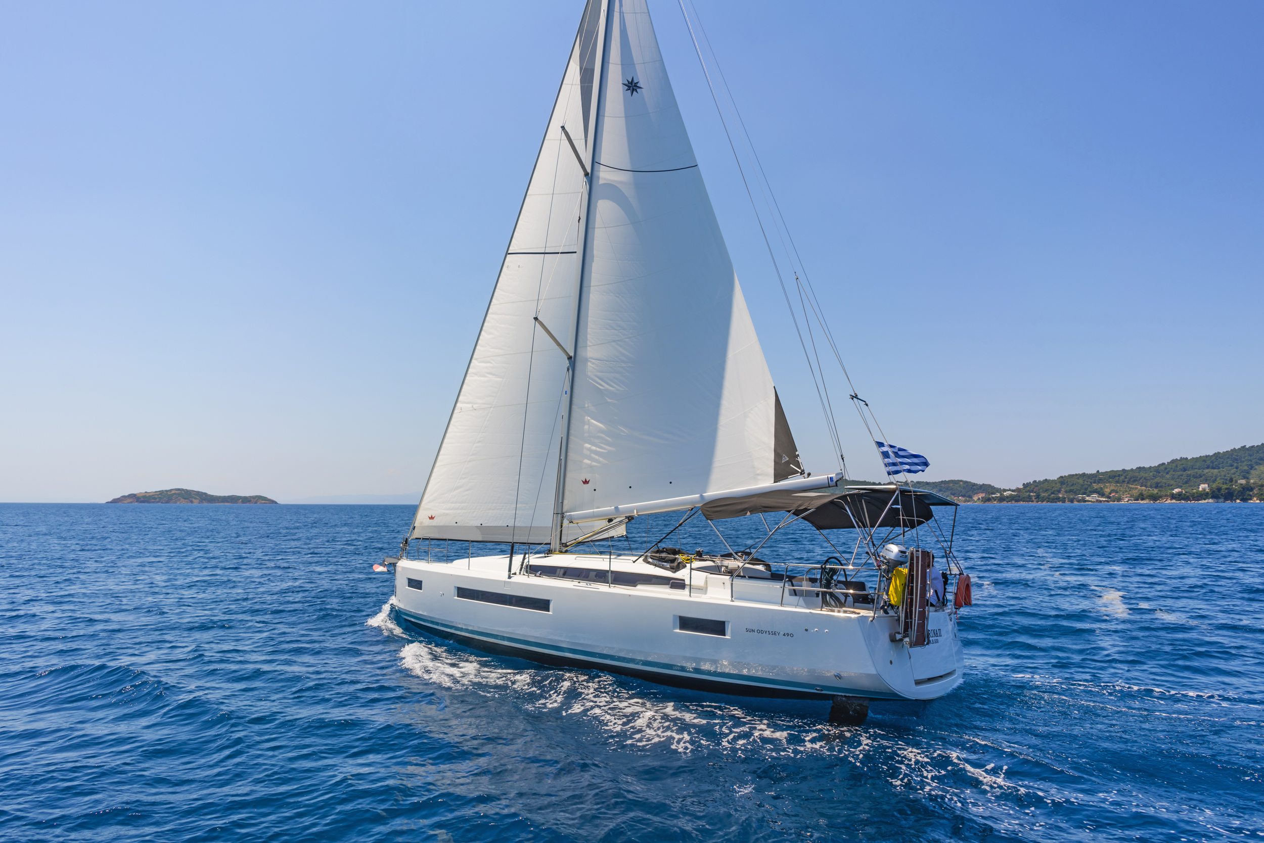 Yachtcharter SunOdyssey490 CALICO JACK