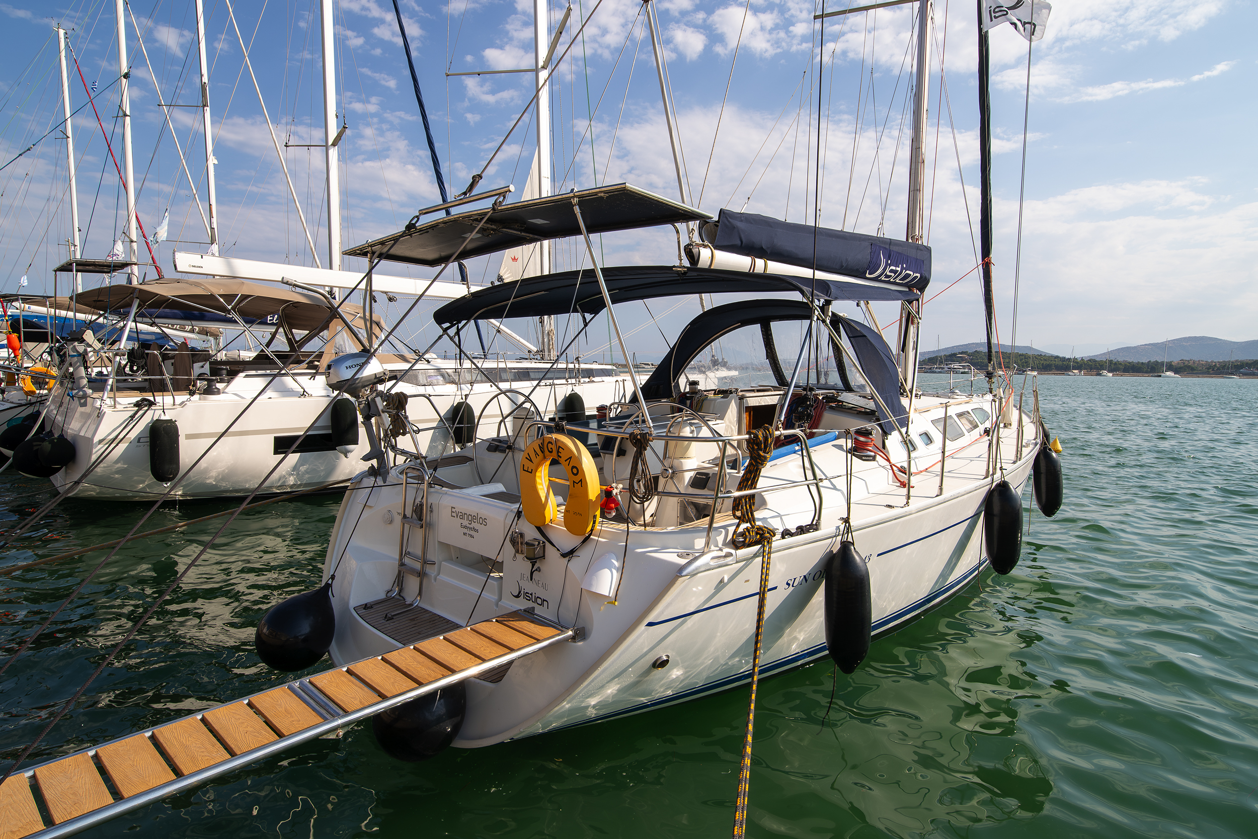 Yachtcharter Sun Odyssey 43 Evangelos hauptansicht 1