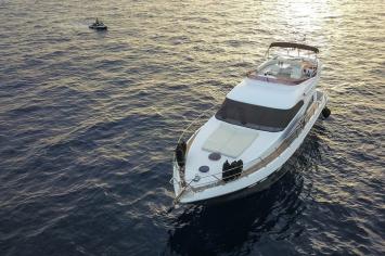 Fairline-Squadron56 Innenansicht