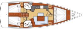 Yachtcharter Oceanis45 Beautiful Love 1