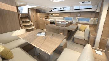 Oceanis52-6cab-4 Innenansicht