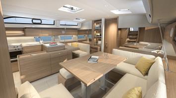 Oceanis52-6cab-5 Innenansicht