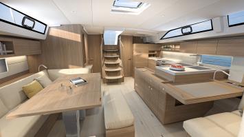 Oceanis52-6cab-6 Innenansicht