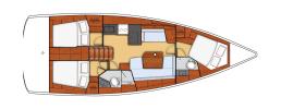 Yachtcharter Oceanis41 Elena 2