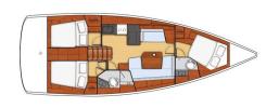 Yachtcharter Oceanis41 Lux 1