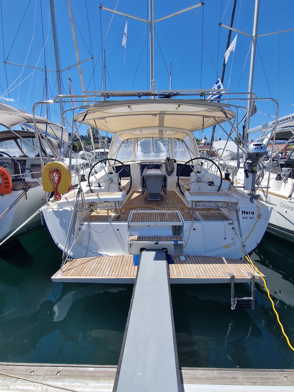 Yachtcharter Oceanis41 Hera