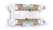 Yachtcharter Lagoon46 White Pearl 1