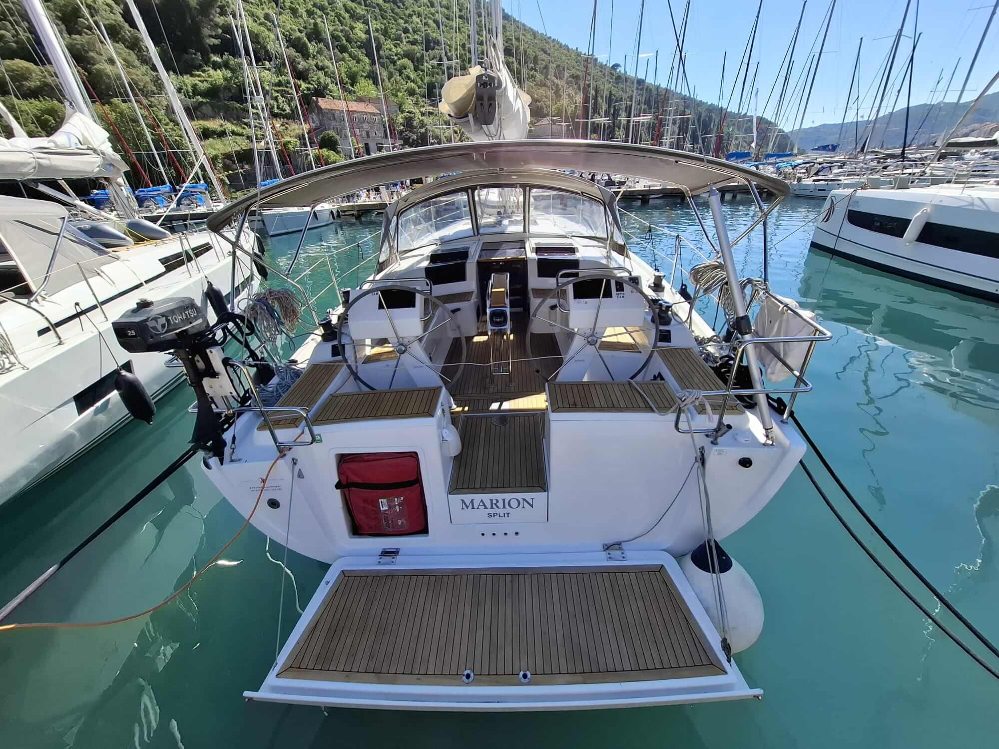 Yachtcharter Hanse455 Marion