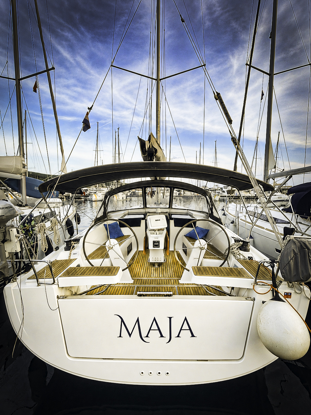 Yachtcharter Hanse418 Maja