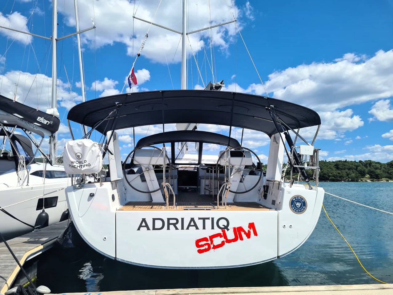 Yachtcharter Hanse508 Adriatiq Scum