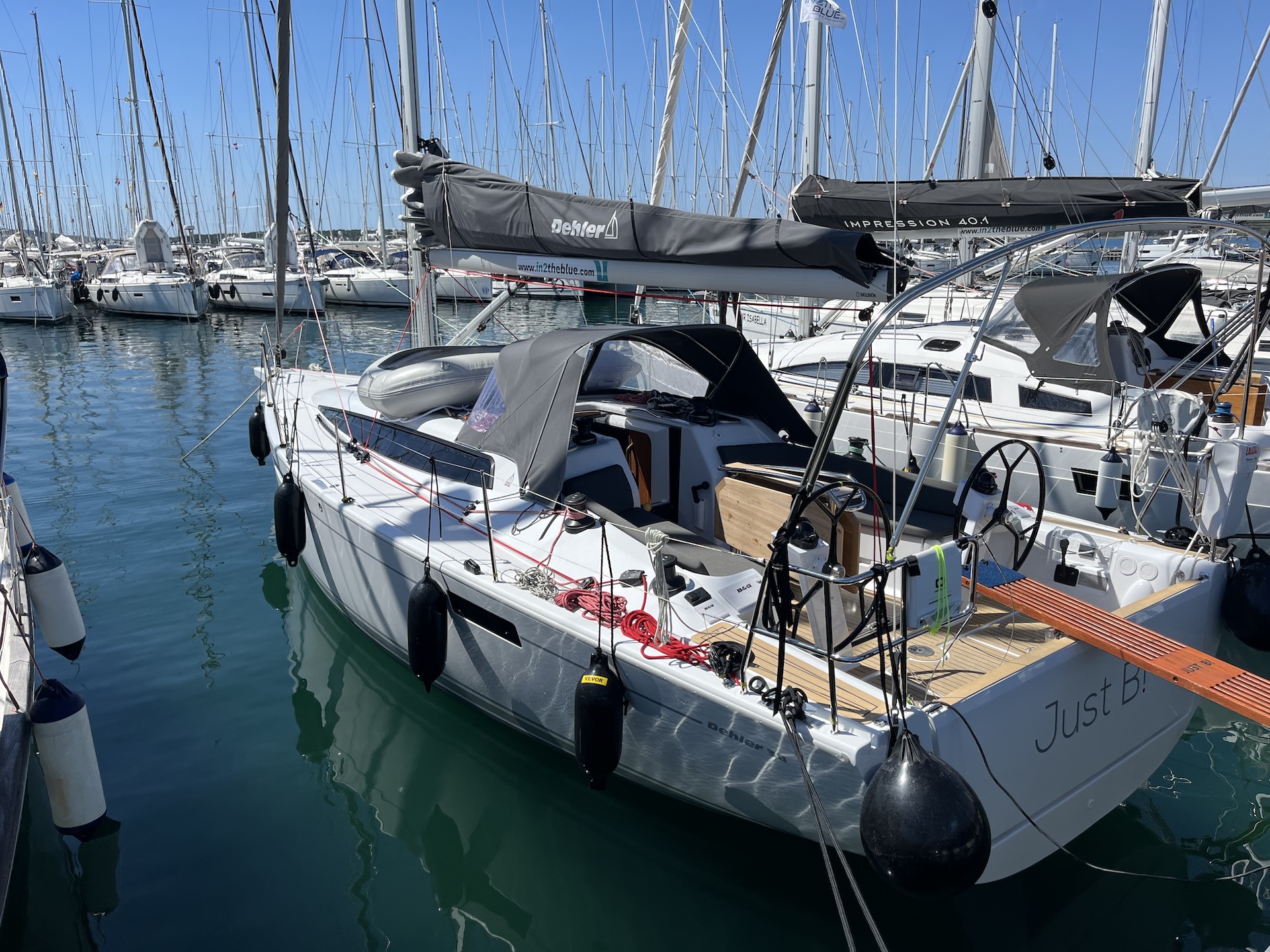 Yachtcharter Dehler38SQ Just B!
