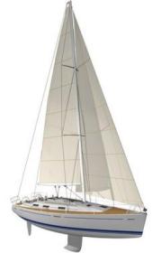 Dufour 385 Auenansicht