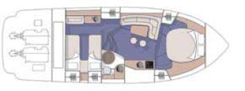 Cranchi Smeraldo 37 (2Cab/1WC)-Grundriss Grundriss