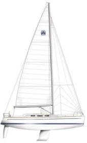 Dufour 40 Auenansicht