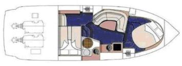 Cranchi 34 Zaffiro Grundriss