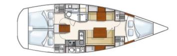 Hanse 370 Grundriss