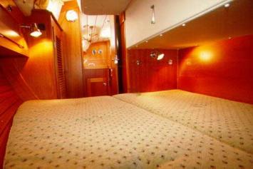 Hallberg-Rassy 34 (2Cab)-Kabine Innenansicht