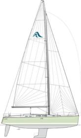 Hanse 430 Auenansicht