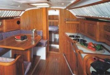 Elan 38 Innenansicht