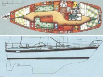 Najad 343 (2Cab)-Grundriss Grundriss