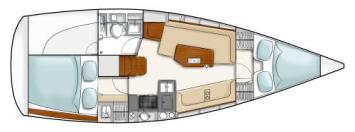 Hanse 320 Grundriss
