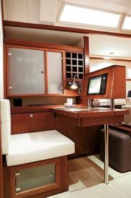 Hanse 630 e Innenansicht