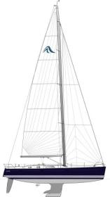 Hanse 461 Auenansicht