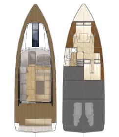 Fjord 40 Cruiser Grundriss