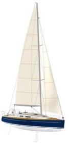 Dufour 34 Performance Auenansicht