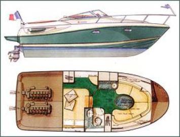 Leader 805 Grundriss