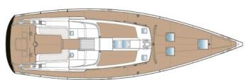 Hanse 545 Grundriss