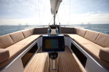 Hanse 545 Auenansicht