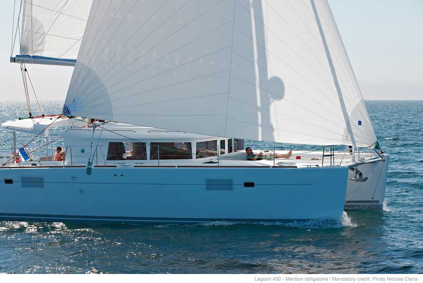 Yachtcharter Lagoon 450 4cab top