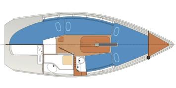 Sportina 680 Grundriss