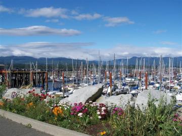 Charter Kanada: Es gibt viele gute Marinas, wie z.B. die Comox Marina