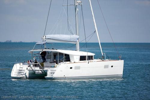 Yachtcharter lagoon400 4cab top